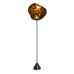 Melt Cone Slim golvlampa guld