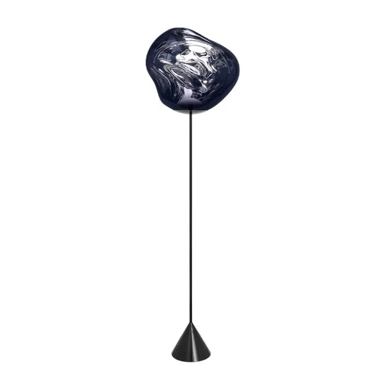 Melt Cone Slim golvlampa Smoke
