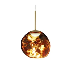 Melt mini taklampa guld