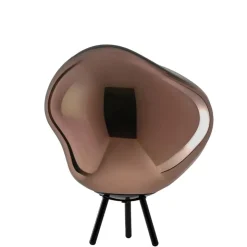 Melt portabel golv-/taklampa koppar/svart
