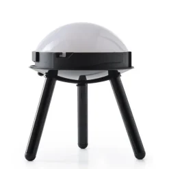Melt portabel golv-/taklampa silver/svart
