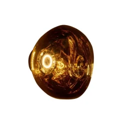 Melt Surface mini plafond/vägglampa guld