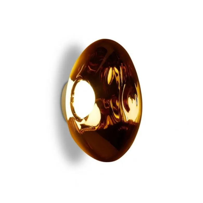 Melt Surface plafond/vägglampa guld