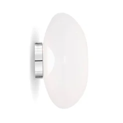 Melt Surface plafond/vägglampa opal/silver