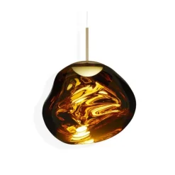 Melt taklampa guld