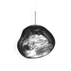 Melt taklampa silver