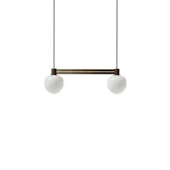Memoir 120 II side by side taklampa brons
