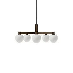 Memoir 120 V taklampa brons