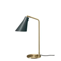 Miller bordslampa skiffergrå/mässing