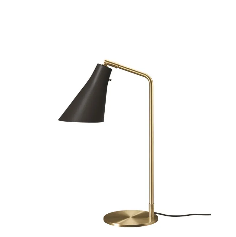 Miller bordslampa svart/mässing