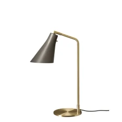 Miller bordslampa umbragrå/mässing