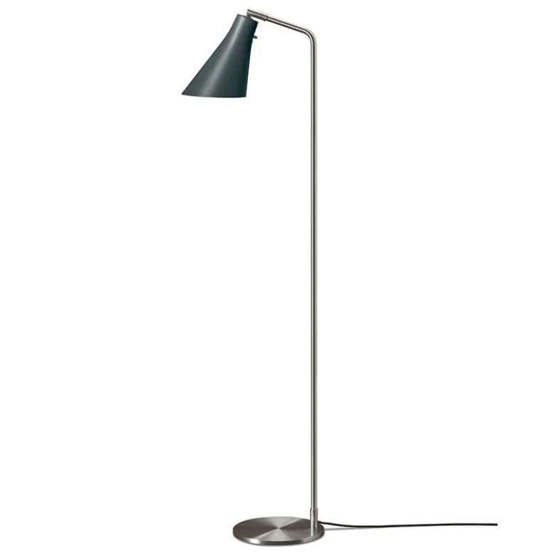 Miller golvlampa skiffergrå/stål