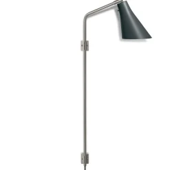 Miller vägglampa Swing skiffergrå/stål