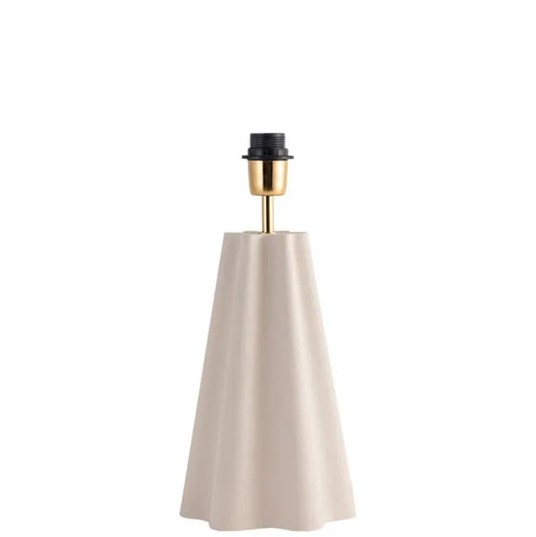 Millie H36 bordslampfot sand