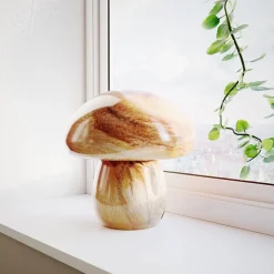 Mira mushroom bordslampa natur