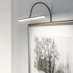 Miro tavelbelysning dimbar stål