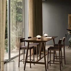 Mist AP21 portabel bordslampa grigio caldo/opalglas