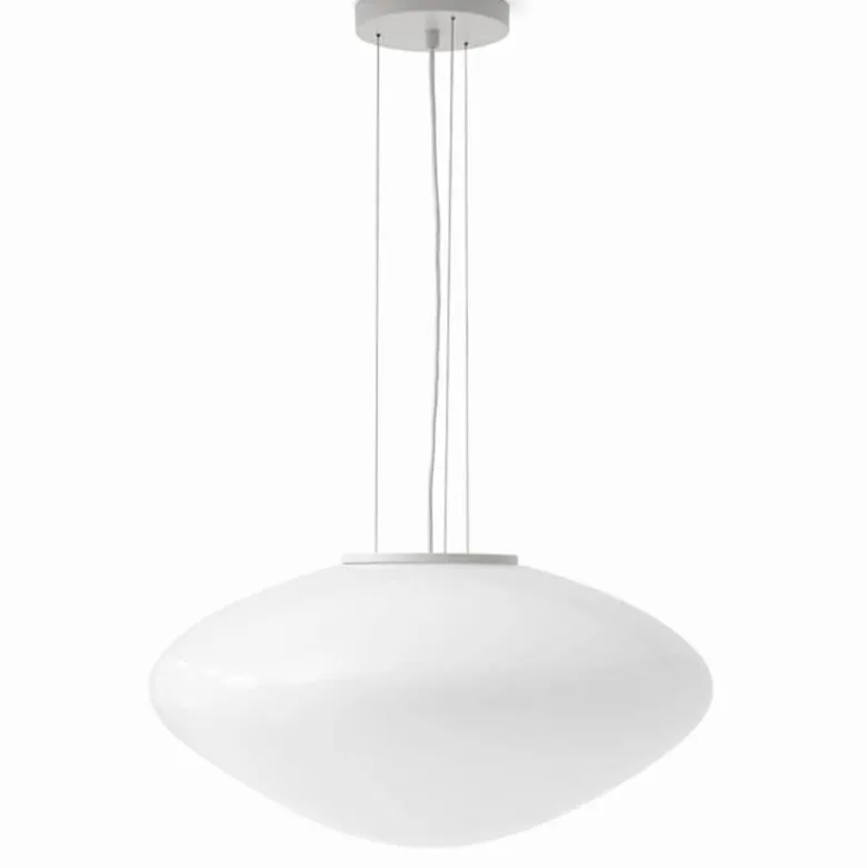 Mist AP20 taklampa vit/opalglas