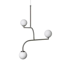 Mobil 70 Taklampa Nickel, opal