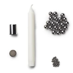 Molekyl 1 ljusstake krom