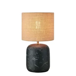 Montagna 45cm bordslampa svart/natur