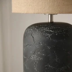 Montagna 45cm bordslampa svart/natur
