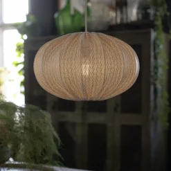 Moon Ø45 lampskärm rotan offwhite