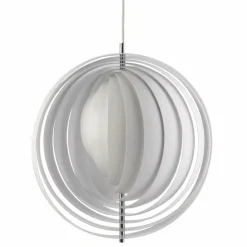 Moon large Taklampa Vit