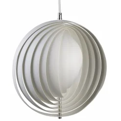 Moon XXXL Taklampa Vit