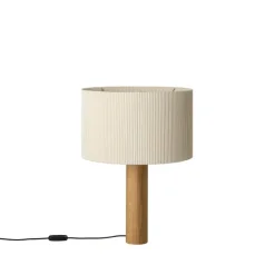 Moragas bordslampa natural oak