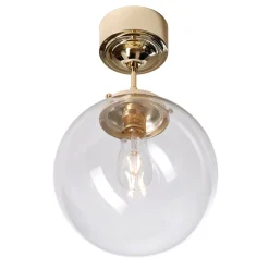 Mora H25 taklampa mässing