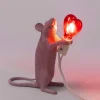 Mouse Lamp Love Edition Ljuskälla E14 1W