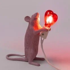Mouse Lamp Love Edition Ljuskälla E14 1W