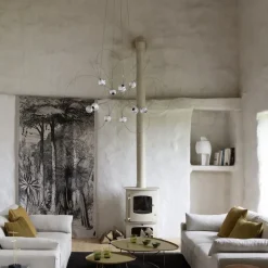 Munari 10 taklampa ej monterad svart