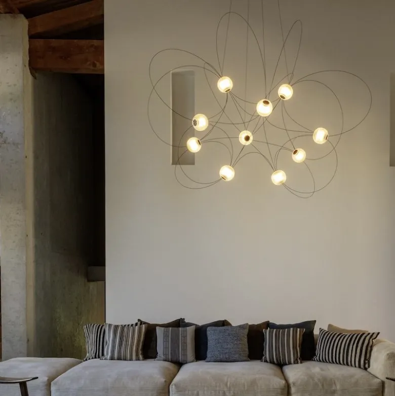 Munari 10 taklampa ej monterad svart