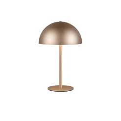 Munoz portabel bordslampa kaffe brun
