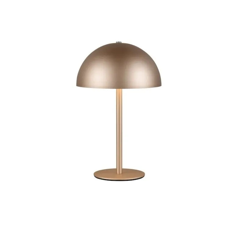 Munoz portabel bordslampa kaffe brun