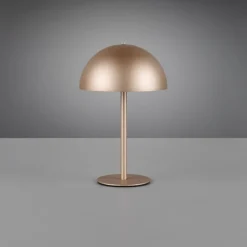 Munoz portabel bordslampa kaffe brun