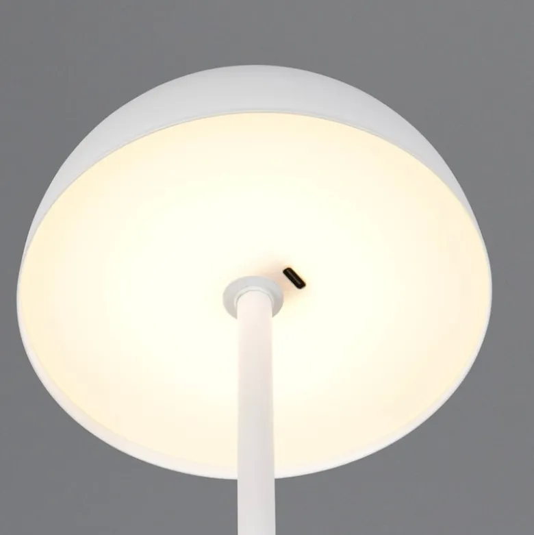 Munoz portabel bordslampa vit