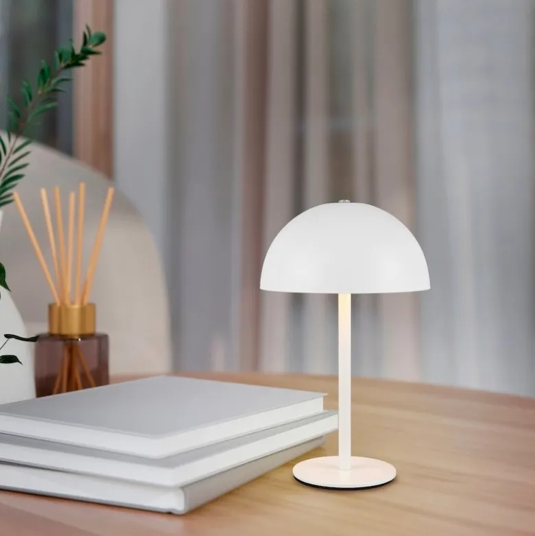 Munoz portabel bordslampa vit