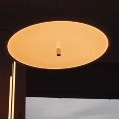 My Disc taklampa matt vit