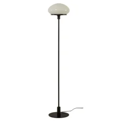 New August golvlampa svart/vit