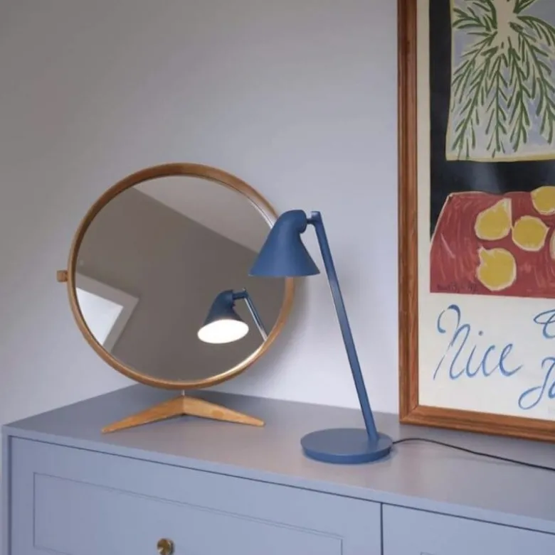 NJP Mini bordslampa petrol blue