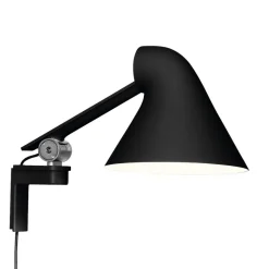 NJP vägglampa kort black