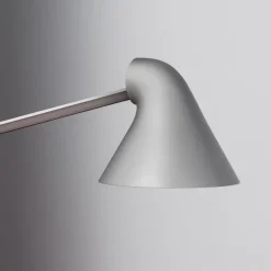 NJP vägglampa kort light grey