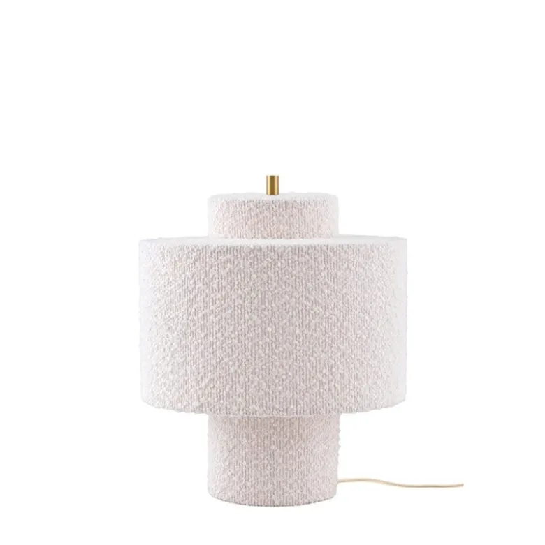 Noah 25 Bordslampa Vit bouclé