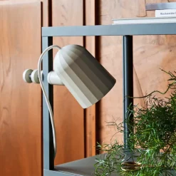 Noc klämlampa off white