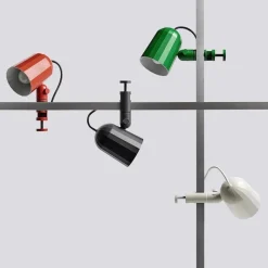 Noc klämlampa off white