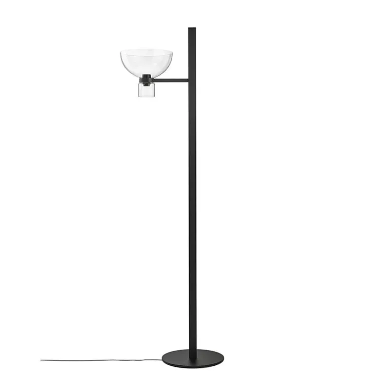 Nocturne 1 bowl golvlampa svart