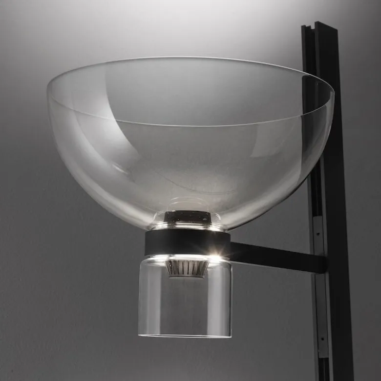 Nocturne 1 bowl golvlampa svart